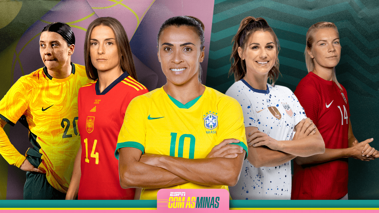 Estrelas da Copa do Mundo 2023: veja jogadoras para ficar de olho, copa do mundo  feminina