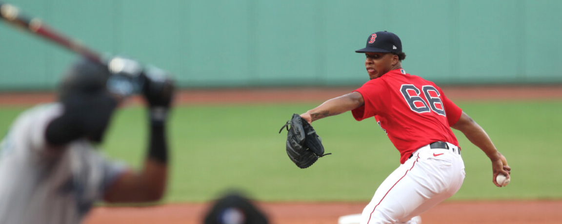 El prospecto de los Red Sox, Brayan Bello, podría tener un impacto