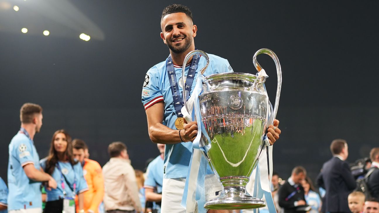 Mahrez aims to finish season on a high with Manchester City success