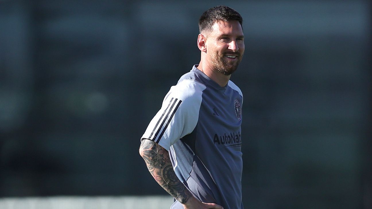 Inter Miami revela primeiras imagens de Messi com camisa do clube