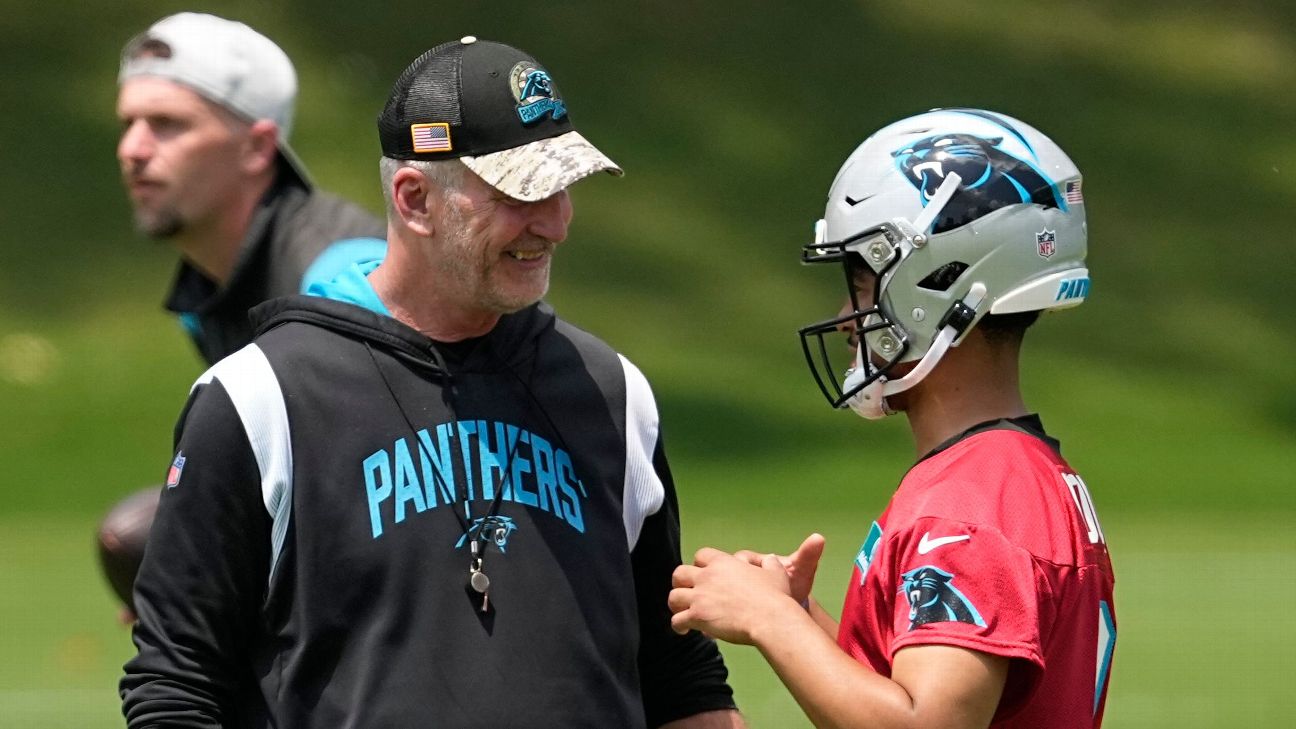 Panthers coach Frank Reich 'encouraged' by Bryce Young's Week 1