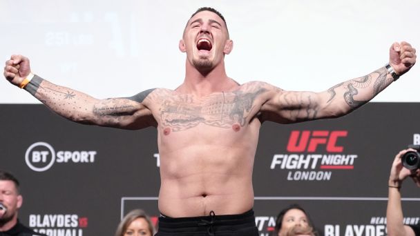 Tom Aspinall is back, and he’s ready to head in the direction﻿ of Jon Jones