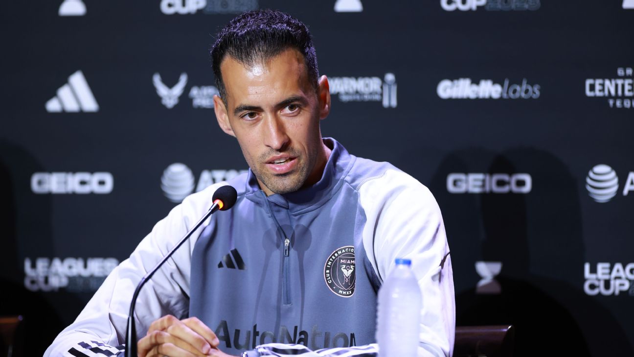Busquets: Pressure in U.S. different to Europe