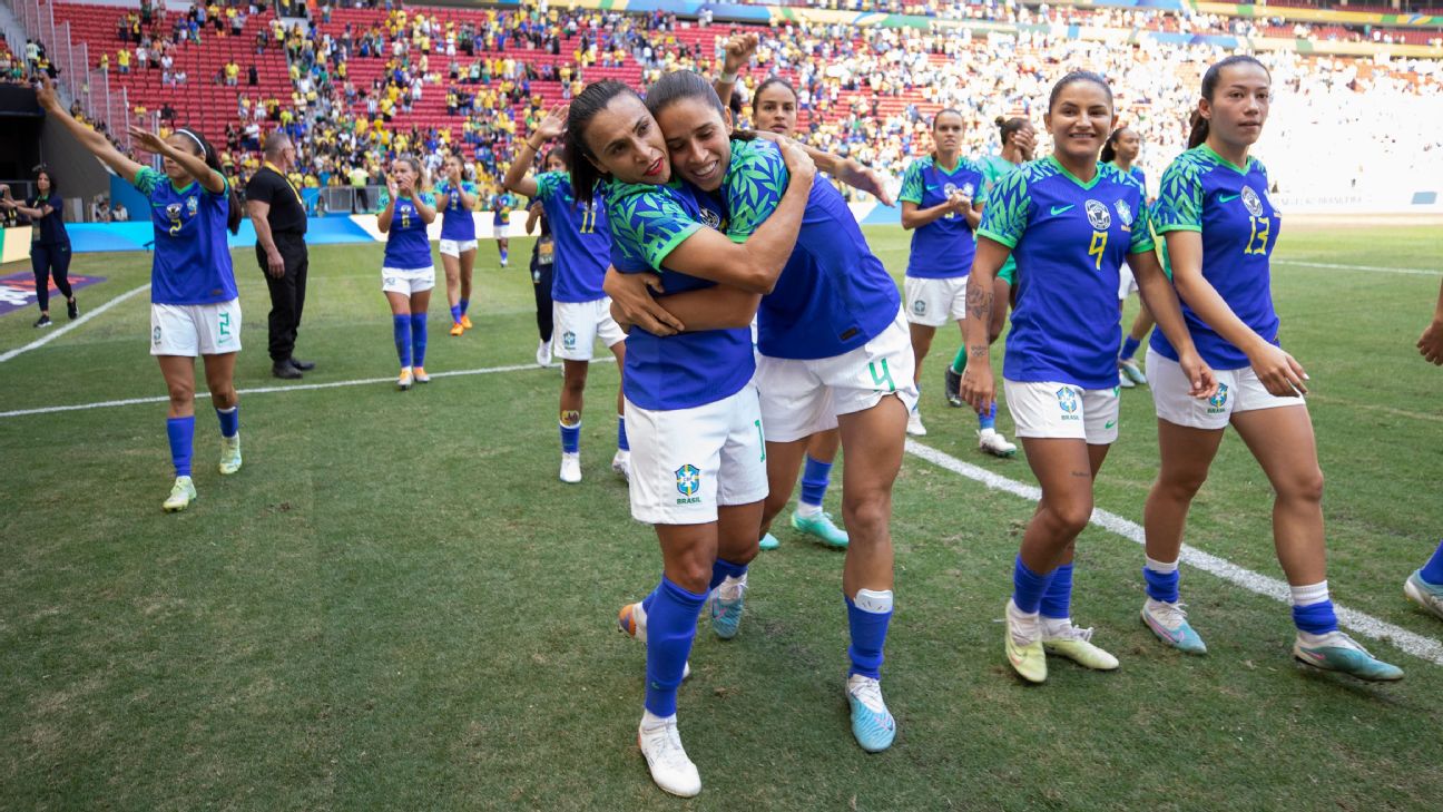 Segundo jogo da Seleção Feminina Principal pelo Torneio In…, jogo futebol  feminino 