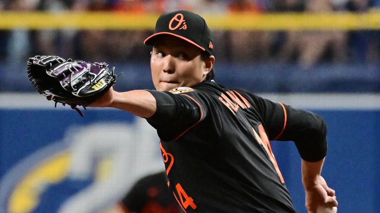 Shintaro Fujinami Is Trying To Find The Feel : r/orioles