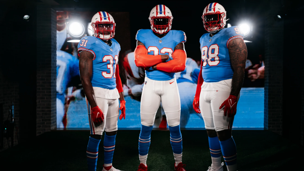Tennessee Titans reveal throwback Oilers uniforms - ESPN