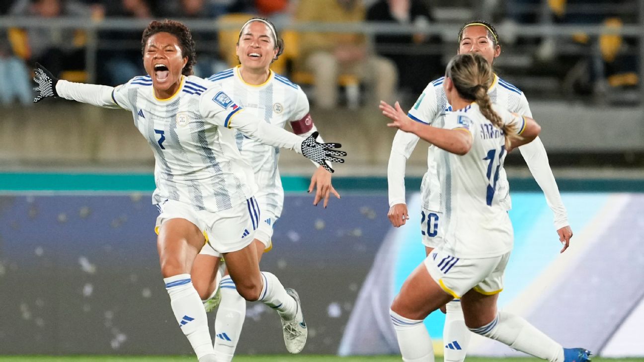 The recipe for Philippines historic first FIFA Womens World Cup win? Adventure, a touch of luck and sheer desire