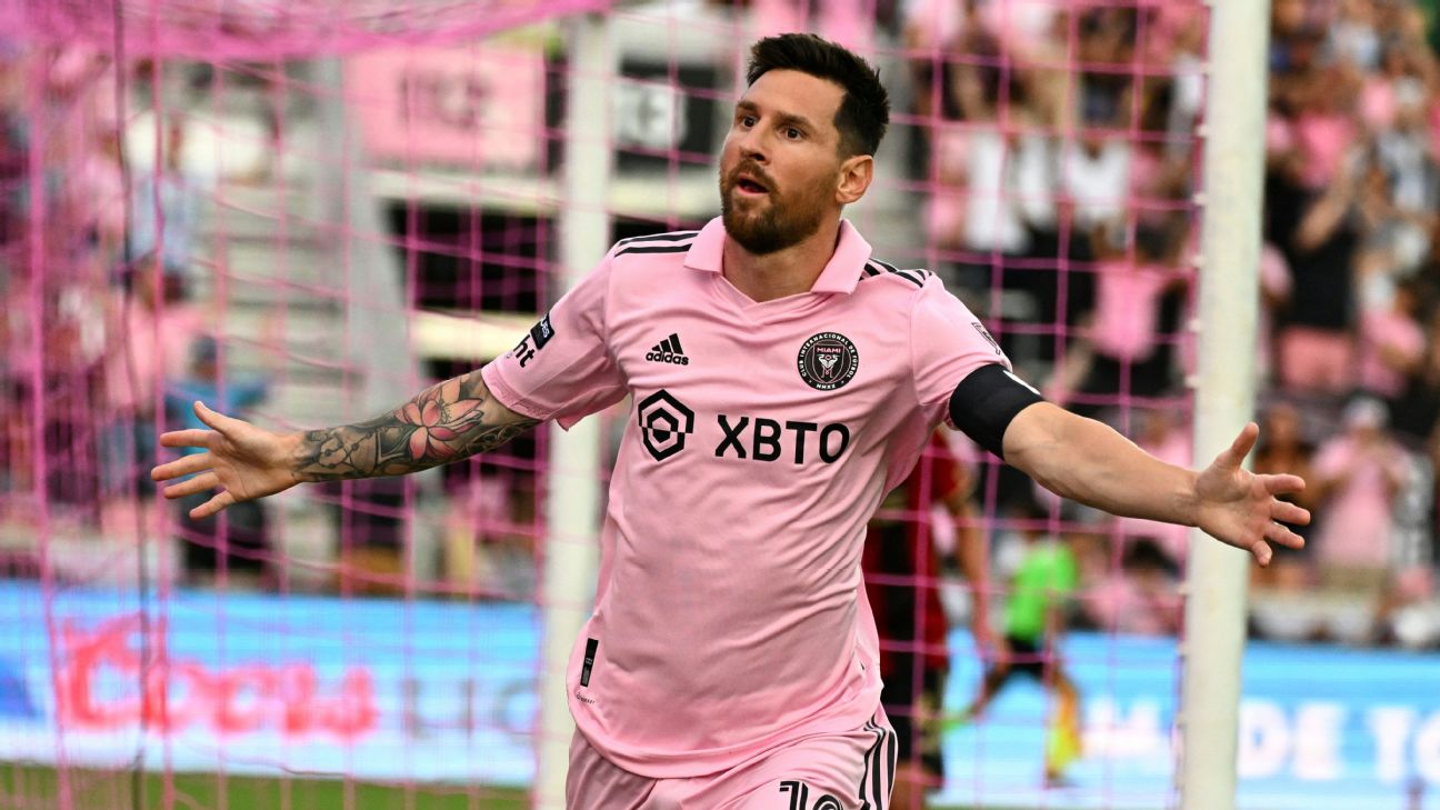 Inter Miami CF Leo Messi Pink Jersey