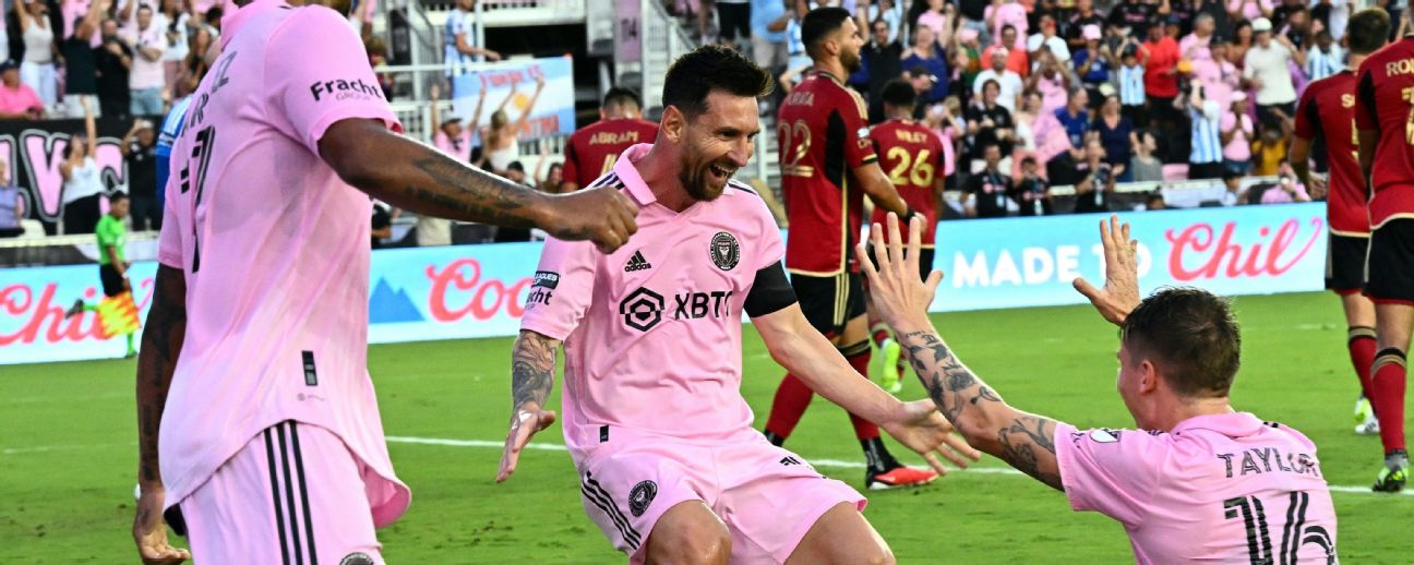 Atlanta United é o 100º clube a sofrer gol de Lionel Messi; veja a