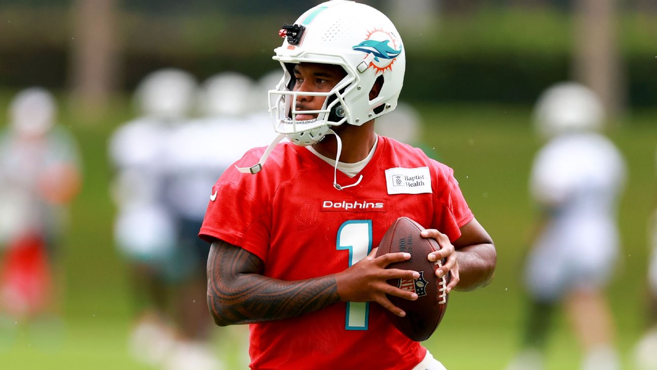 2021 NFL jersey sales: Tua Tagovailoa is the lone Dolphin listed