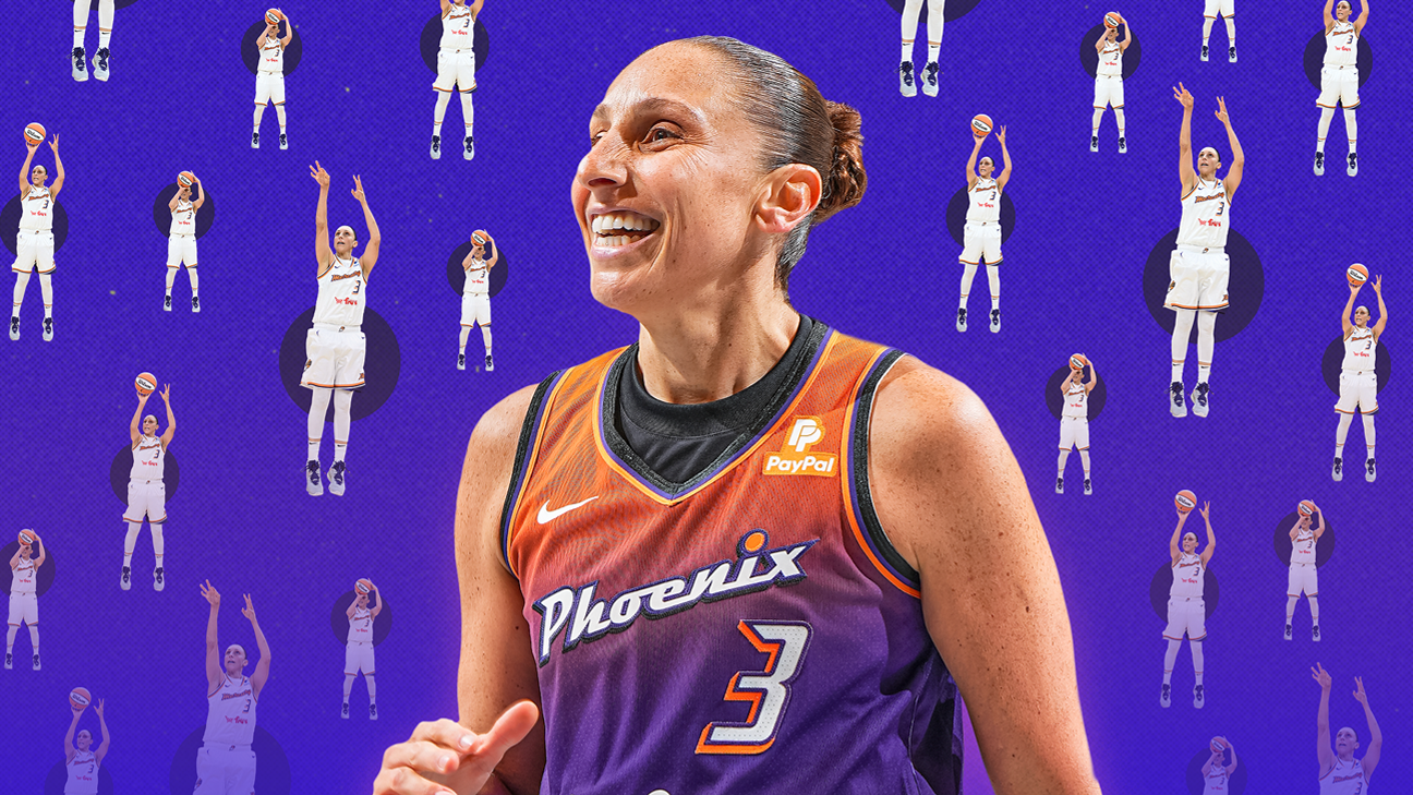 Diana Taurasi becomes 1st WNBA player to reach 10,000 points, scoring  season-high 42 for Mercury