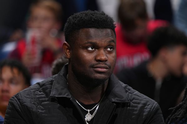 Zion sits for Pelicans vs. Spurs with finger injury