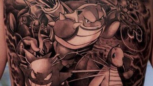 Gotta ink 'em all: Nick Kyrgios shows off Pokémon tattoo
