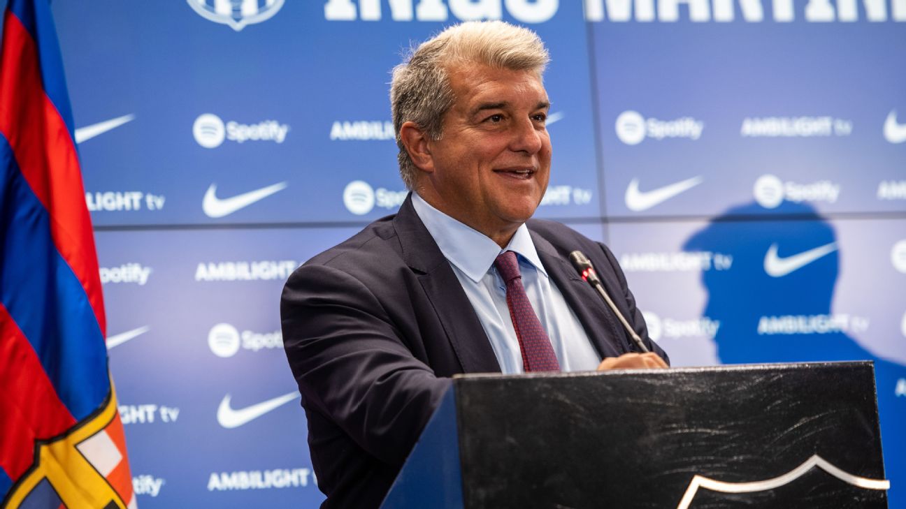 Barça chief Laporta defiant over bribery charges