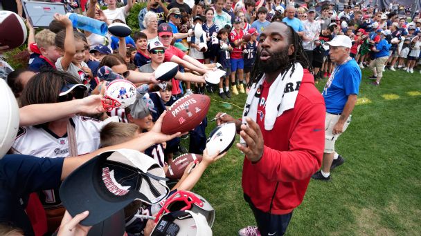 NFL training camp 2023 updates: Patriots' Judon plays coy about contract situation; rookie Eagles impress