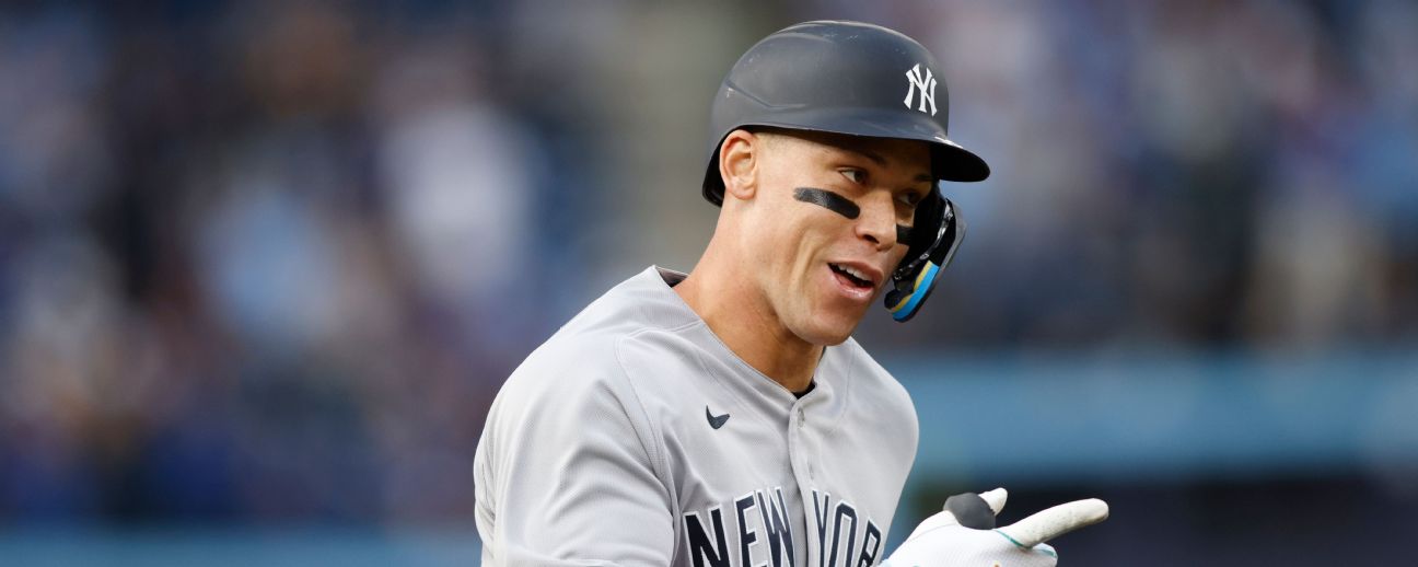 ESPN Stats & Info X:ssä: Today is the 4th time that Aaron Judge