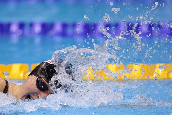 Ledecky passes Phelps for solo golds at worlds