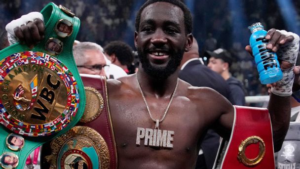 Terence Crawford's ninth-round TKO of Errol Spence Jr. lights up social media