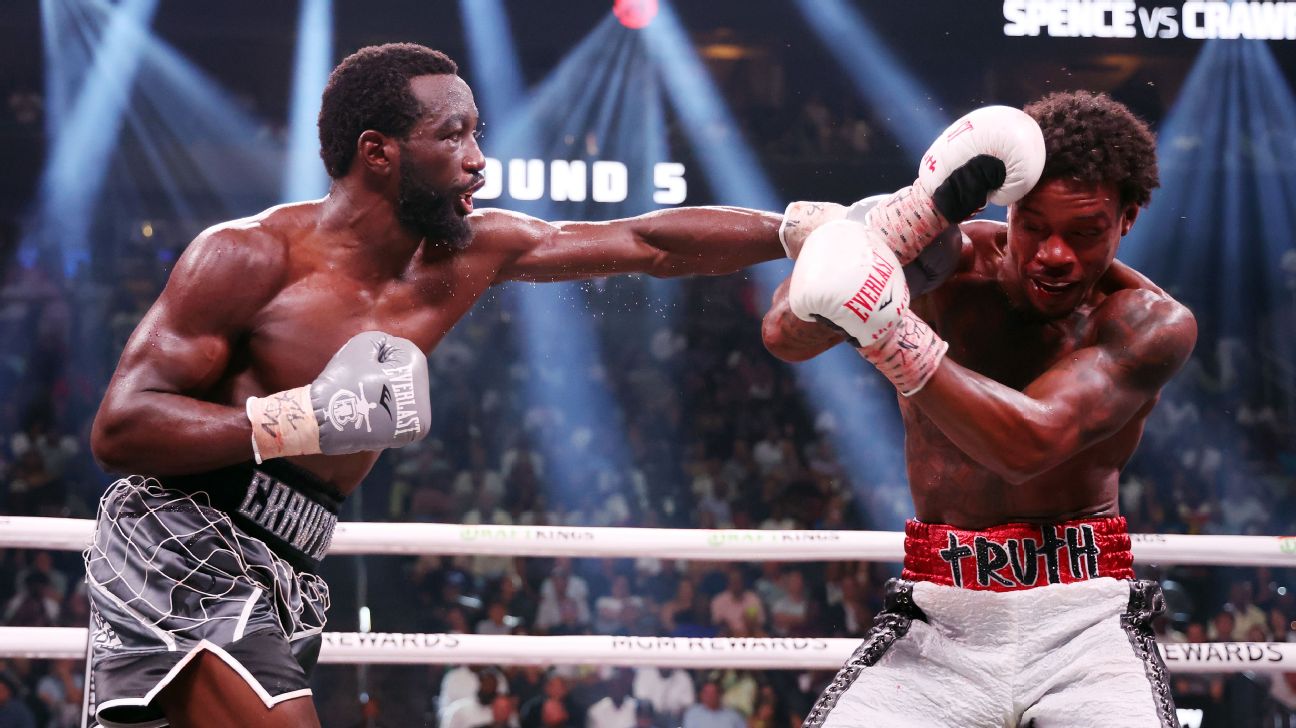 Terence Crawford stands alone at welterweight -- and possibly the entire sport