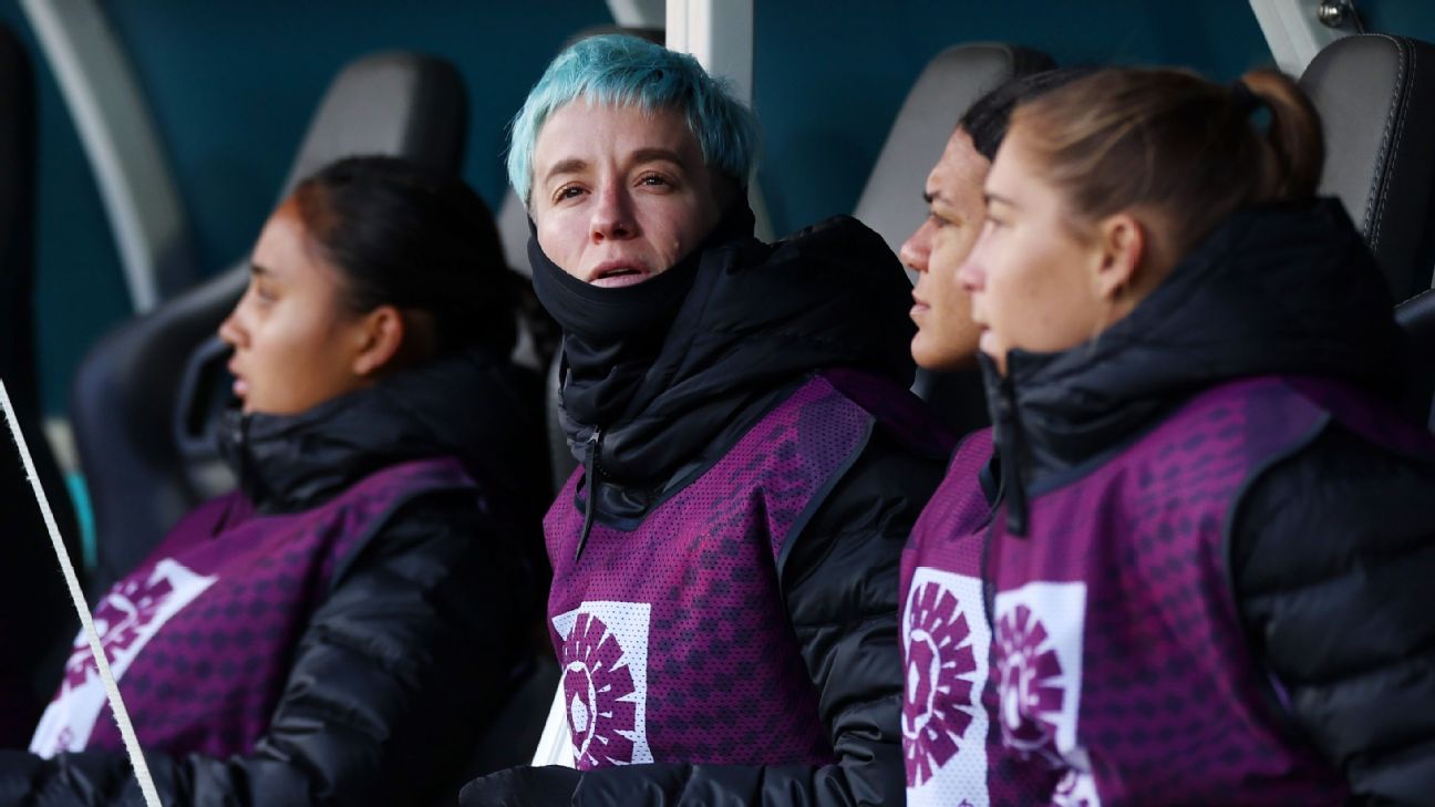 Rapinoe OK with USWNT sub role at World Cup