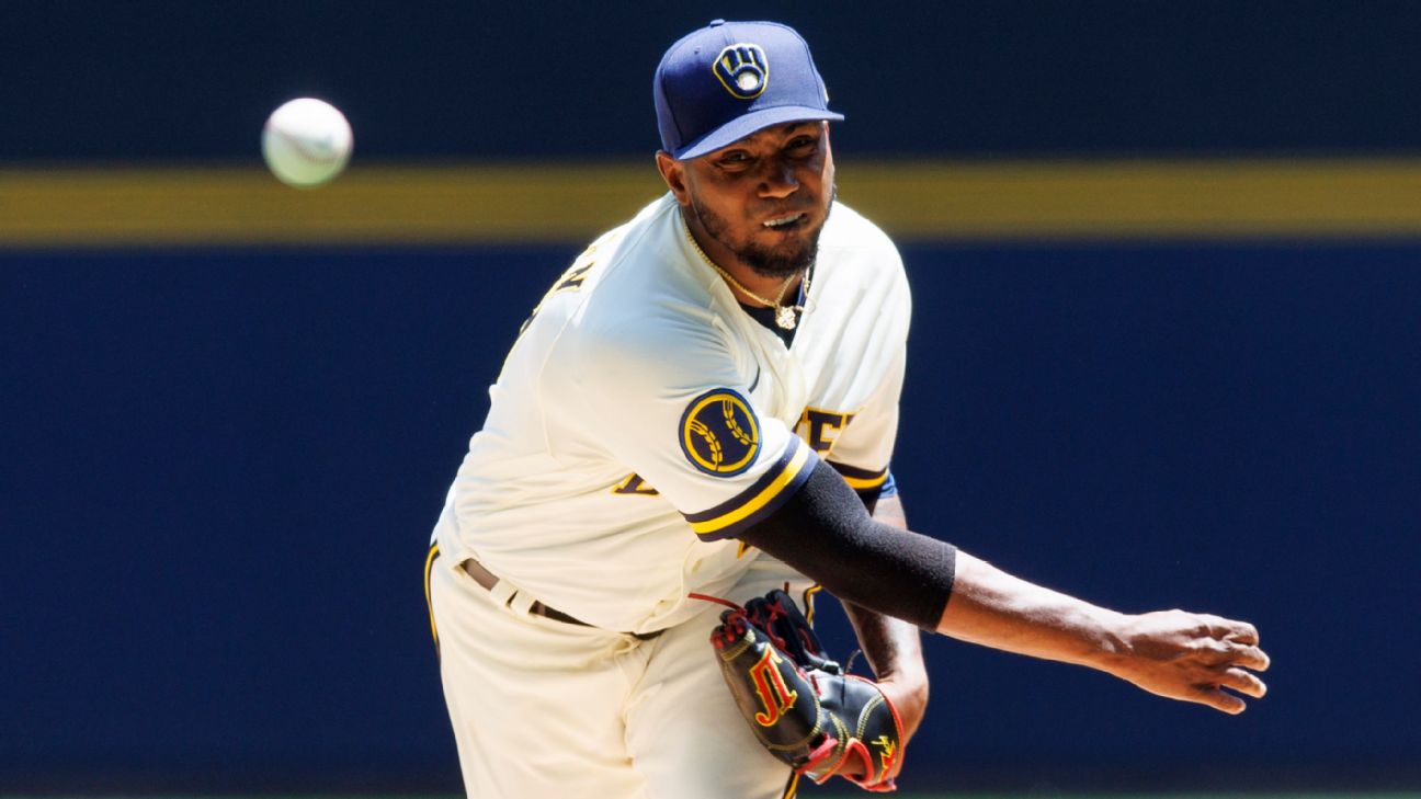 Julio Teherán: Milwaukee Brewers places Julio Teheran in injured list,  calls up replacement. Details here - The Economic Times