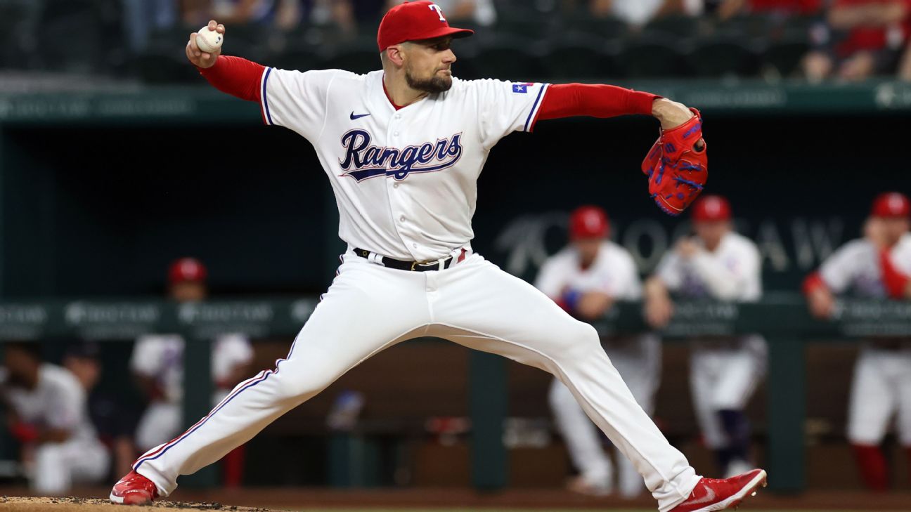 Nathan Eovaldi - Lanzador Abridor de Texas Rangers - ESPN DEPORTES