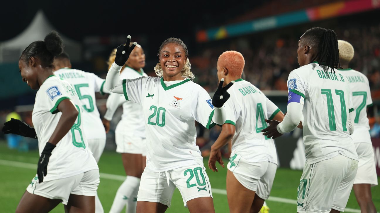 Zambia, lowest ranked at WWC, beat Costa Rica