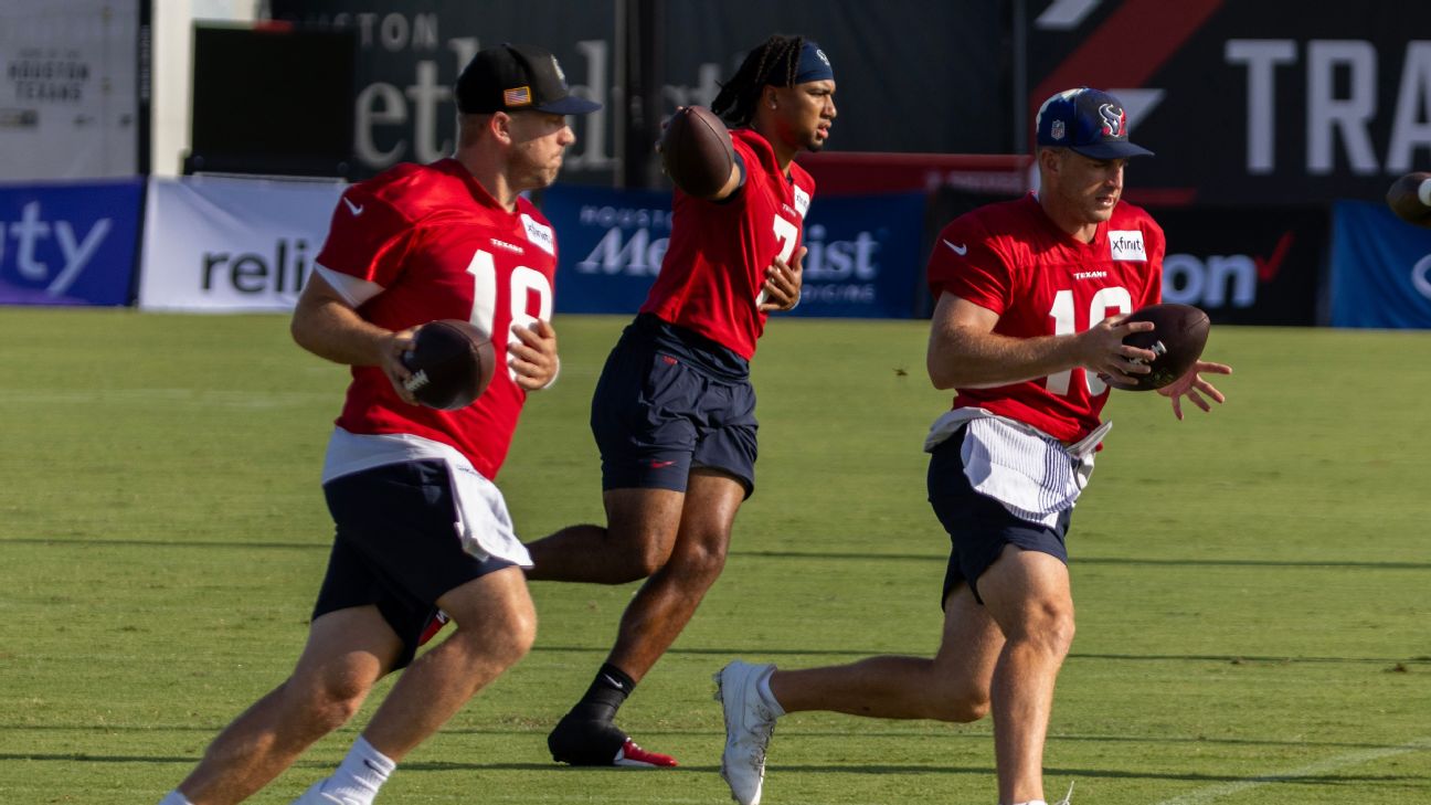 Texans QB Davis Mills sees similarities between himself and C.J. Stroud