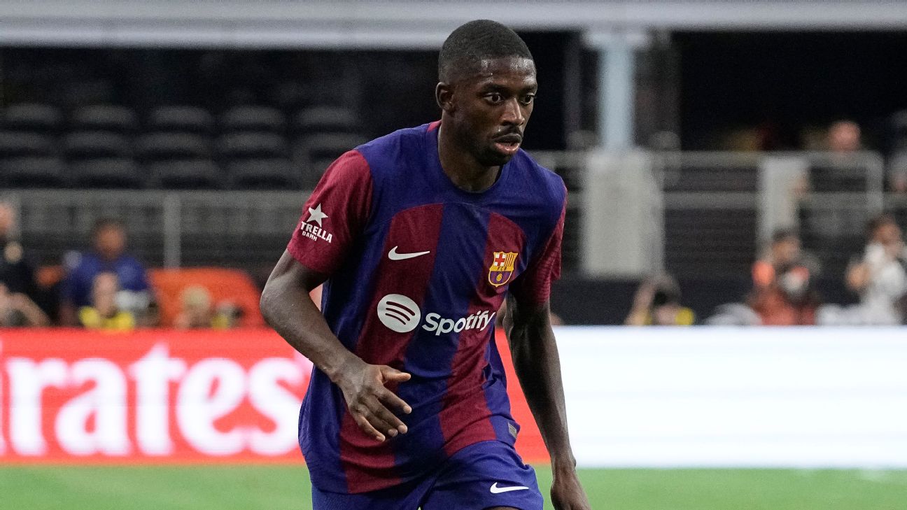 PSG sign Dembele from Barcelona in €50m deal