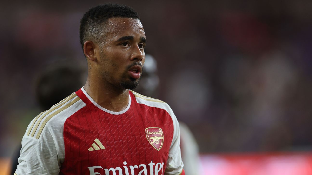 Arsenal's Jesus (knee) set to miss start of season