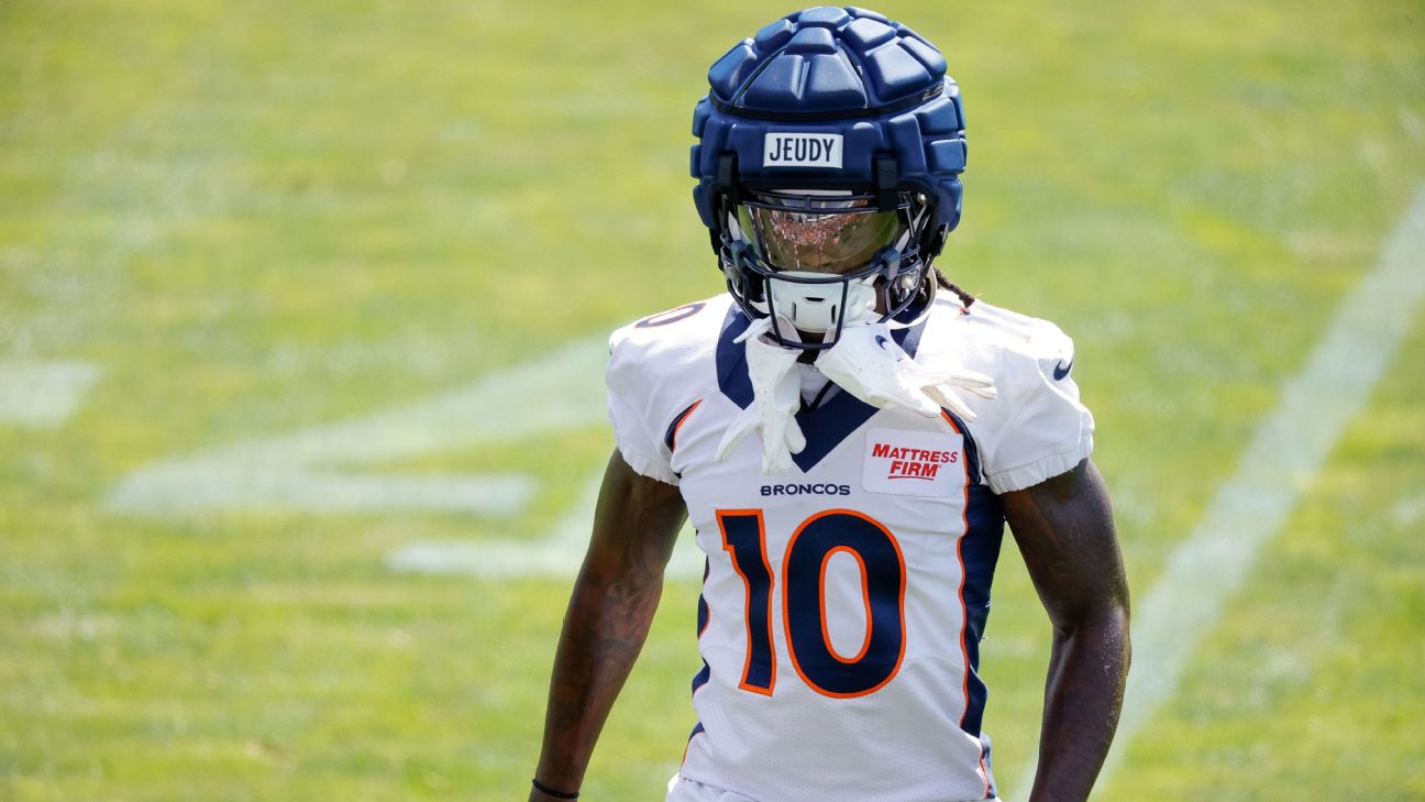 Broncos not 'interested' in dealing WRs Jerry Jeudy, Courtland Sutton