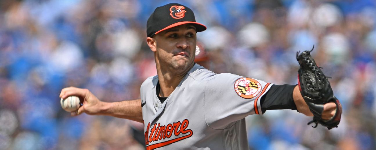 Jack Flaherty scratched from start for Orioles against Blue Jays