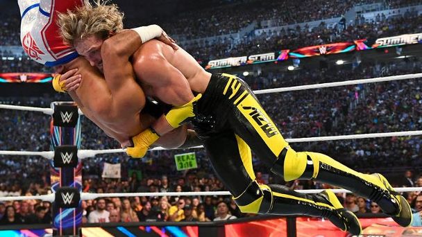 Logan Paul kicks off WWE SummerSlam, arrives for brother Jake's win vs. Nate Diaz