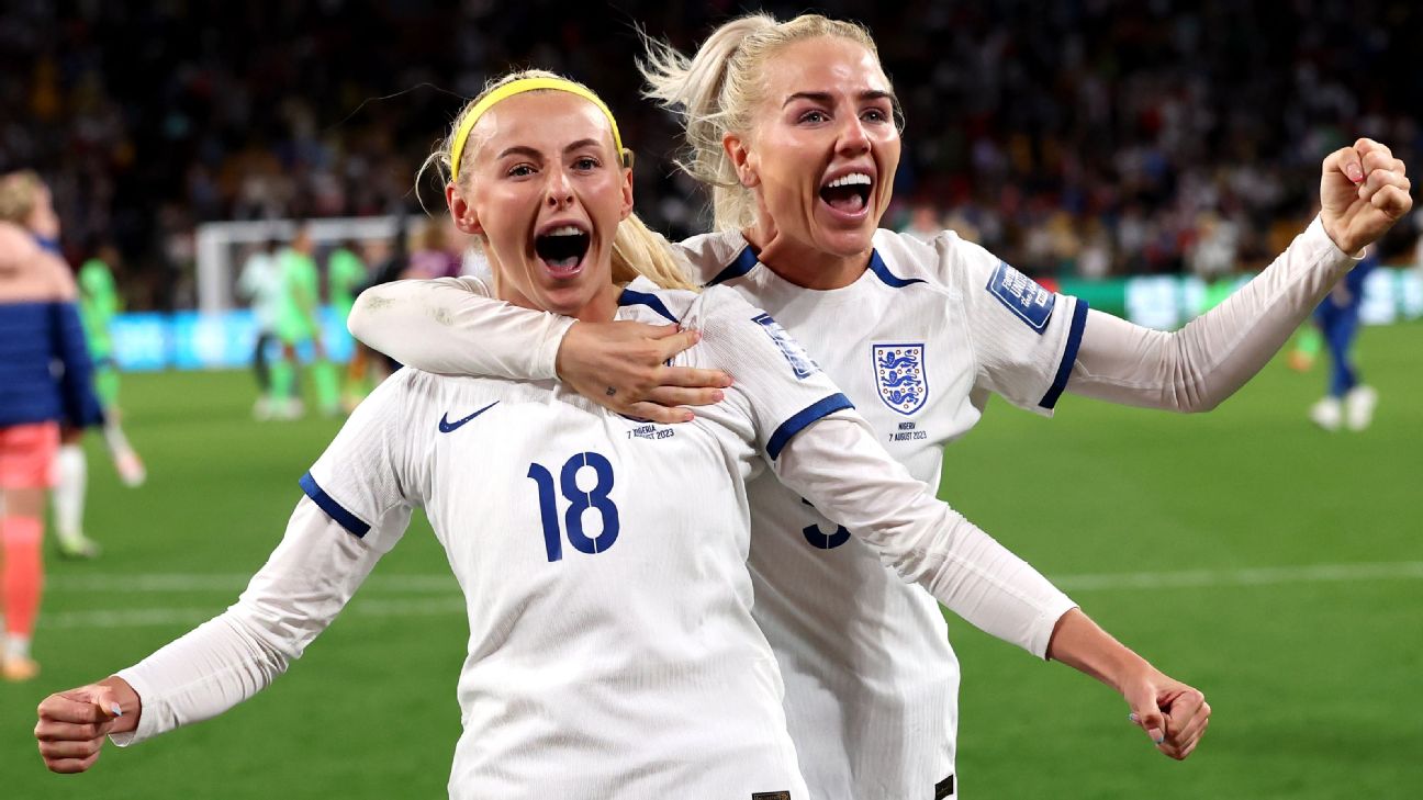 Women's World Cup Daily: England come through on penalties after James' red card