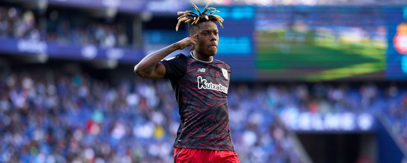 Nico Williams Athletic Club Forward ESPN⚾️ Explore a emoção do jogo