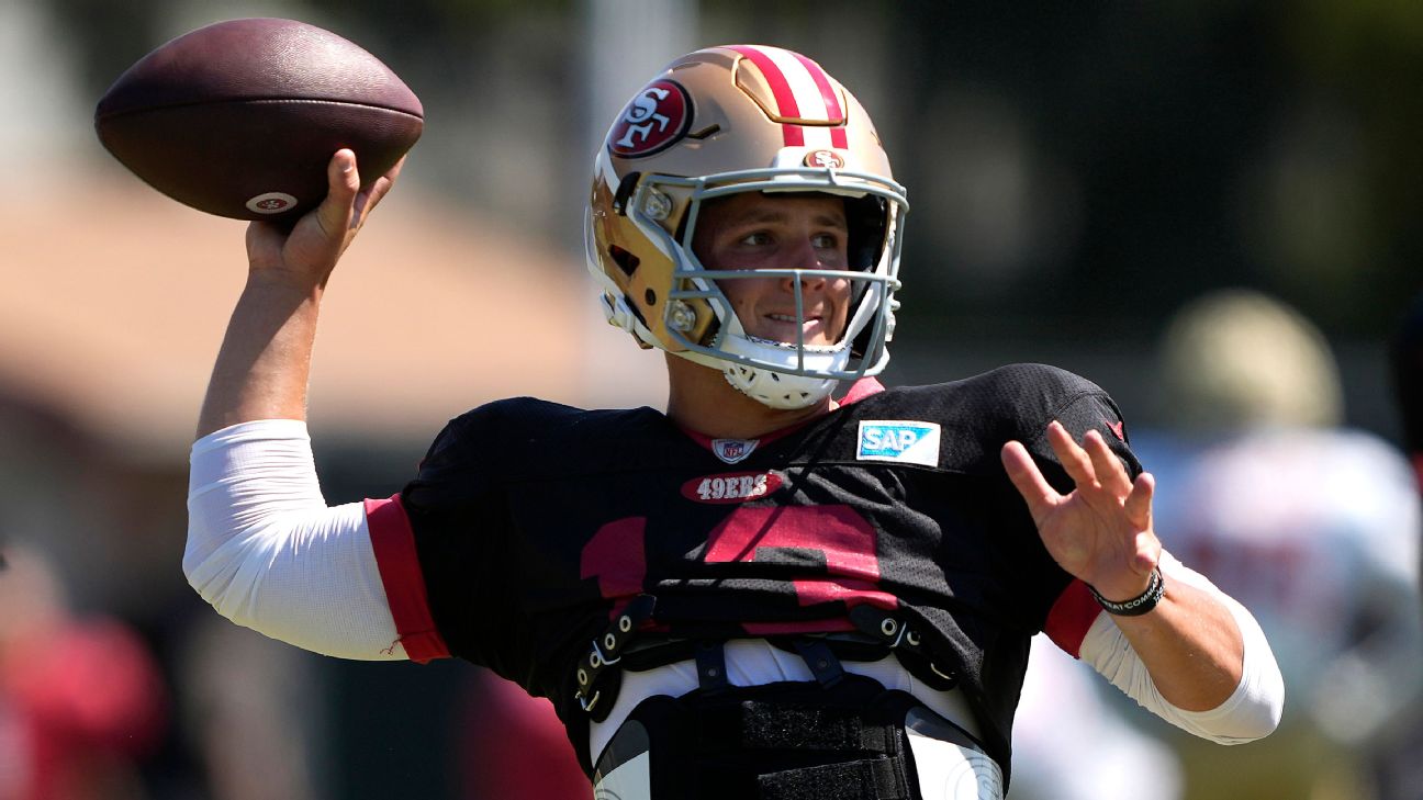 What to make of Jeff Darlington's report on 49ers QB Trey Lance's  first-team reps