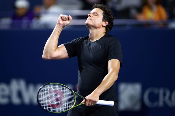Raonic edges Tiafoe in 1st-round epic at Toronto