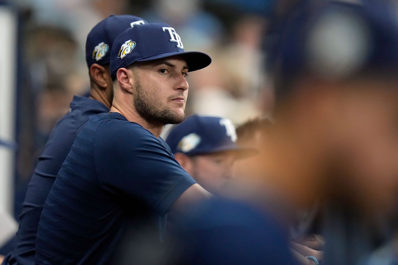 Rays rule out ace McClanahan for rest of season