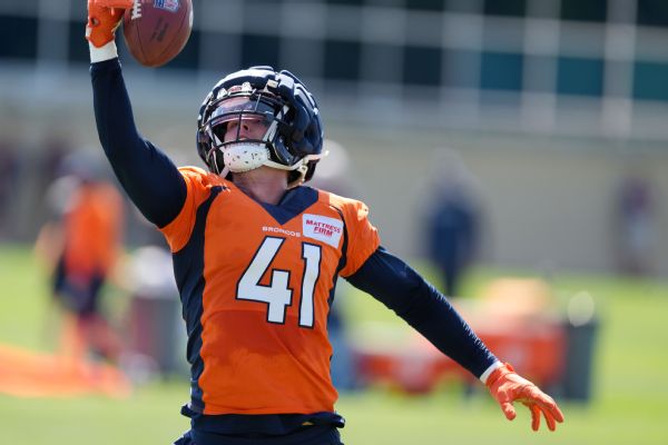 Broncos' Drew Sanders suffers torn Achilles, to miss most of season