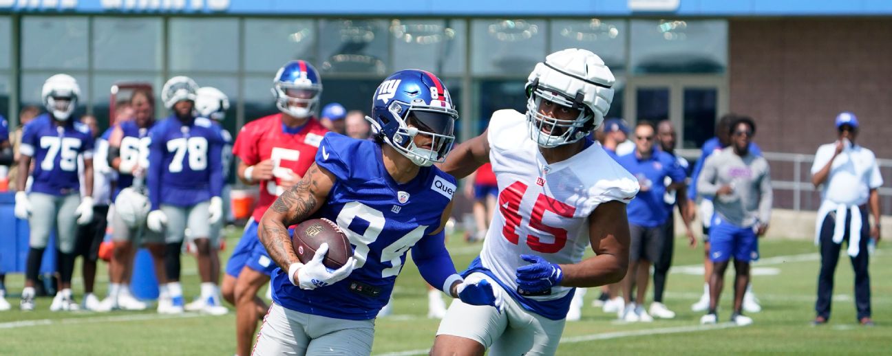 New York Giants rookies report for training camp