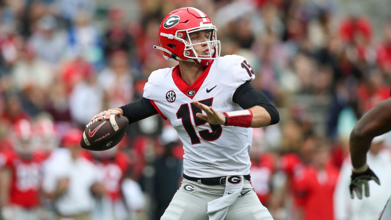 Georgia football QB competition: Brock Vandagriff, Gunner Stockton