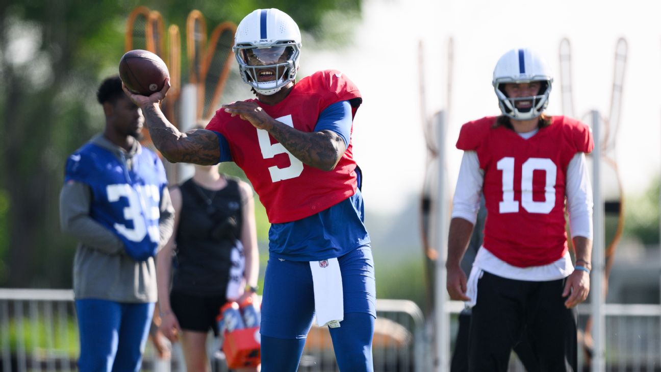 Colts rookie QB Anthony Richardson bounces back from rough start in first  preseason showing