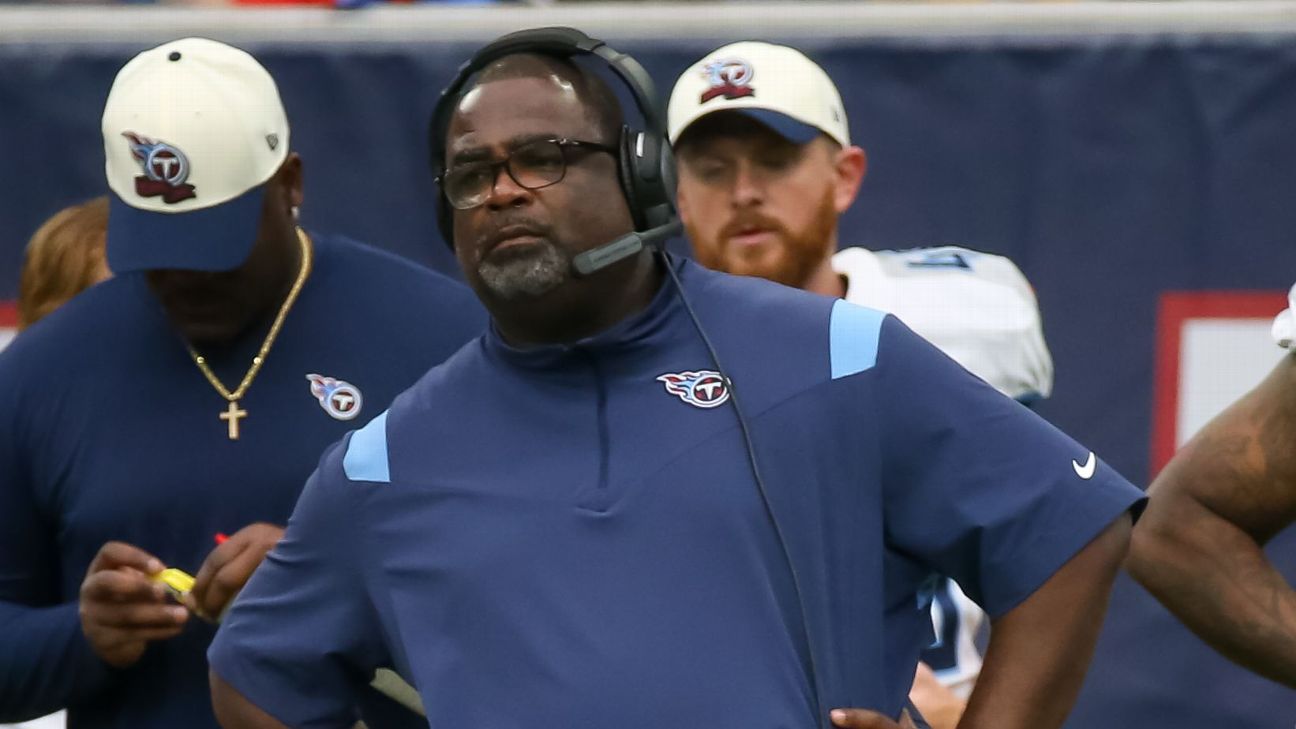 Titans' Terrell Williams will be head coach for preseason game vs