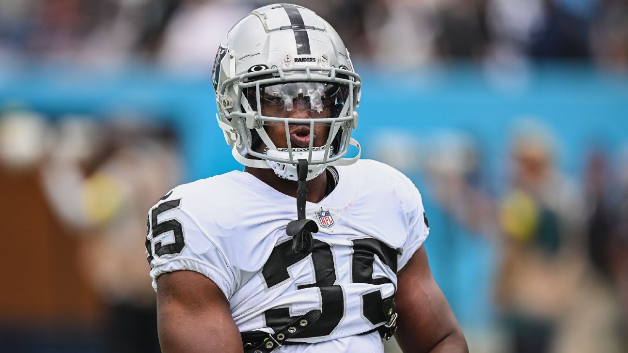 Zamir White hopes for a major role as he and the Raiders await