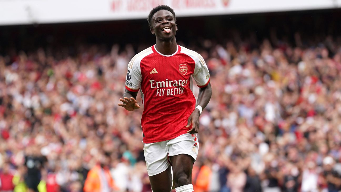 Arsenal beat Forest 2-1 in Premier League opener