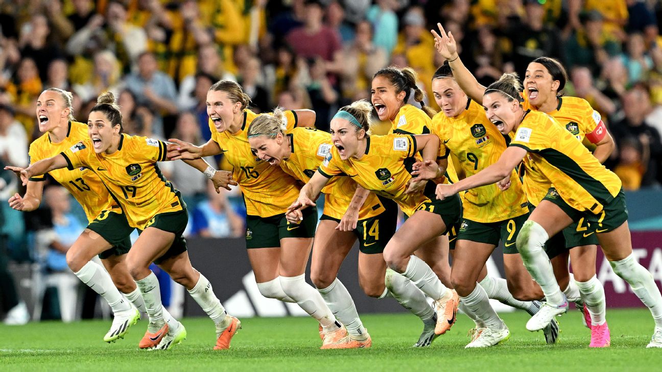 The Matildas' moment: Each penalty had its own story to tell - ESPN