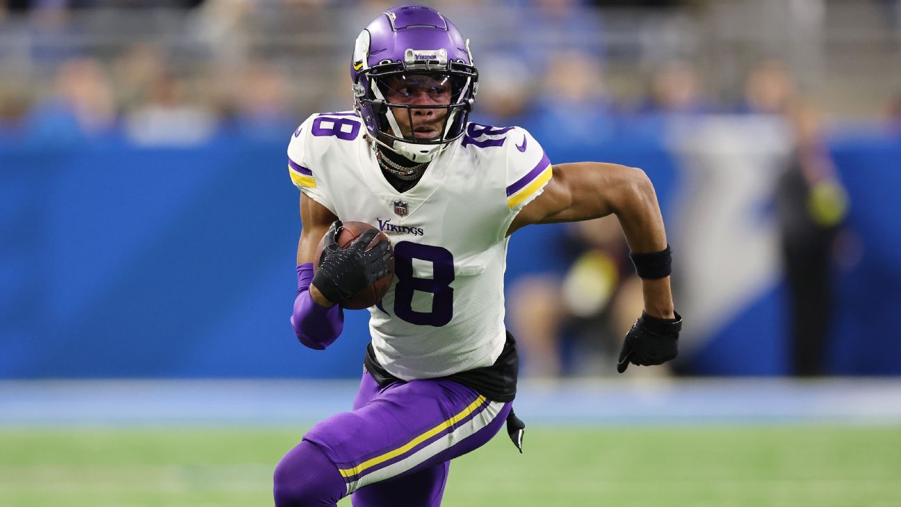 Vikings’ Jefferson returns, then exits with injury www.espn.com – TOP