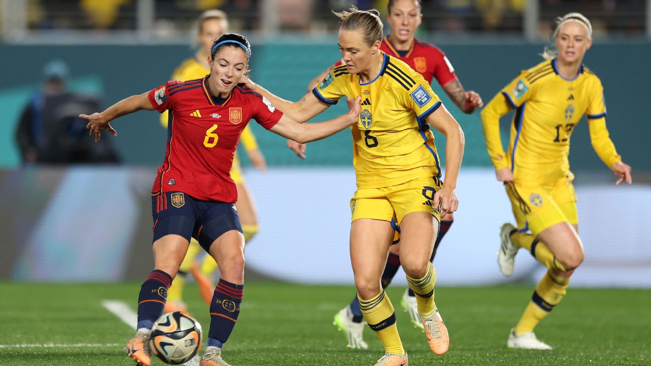 Spain vs. Sweden 2023 World Cup semifinals: LIVE updates
