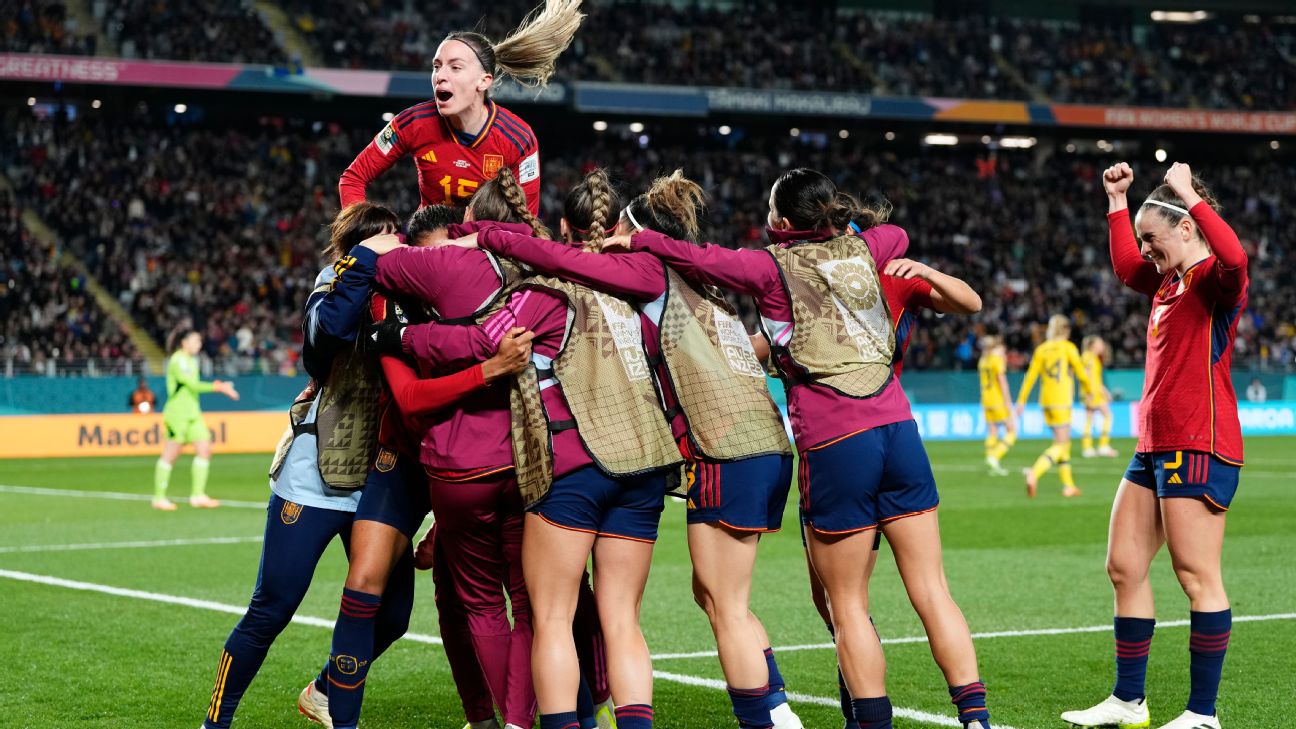 Gols e melhores momentos Espanha x Suécia pela Copa do Mundo Feminina (2-1)