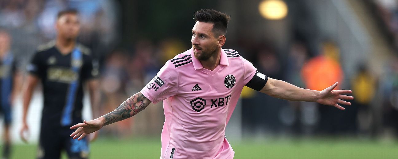 Follow live: Messi, Inter Miami take on Philadelphia Union in Leagues ...